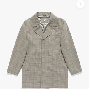 Banks Journal Size Small Downtown Check Trench Jacket (Men’s)